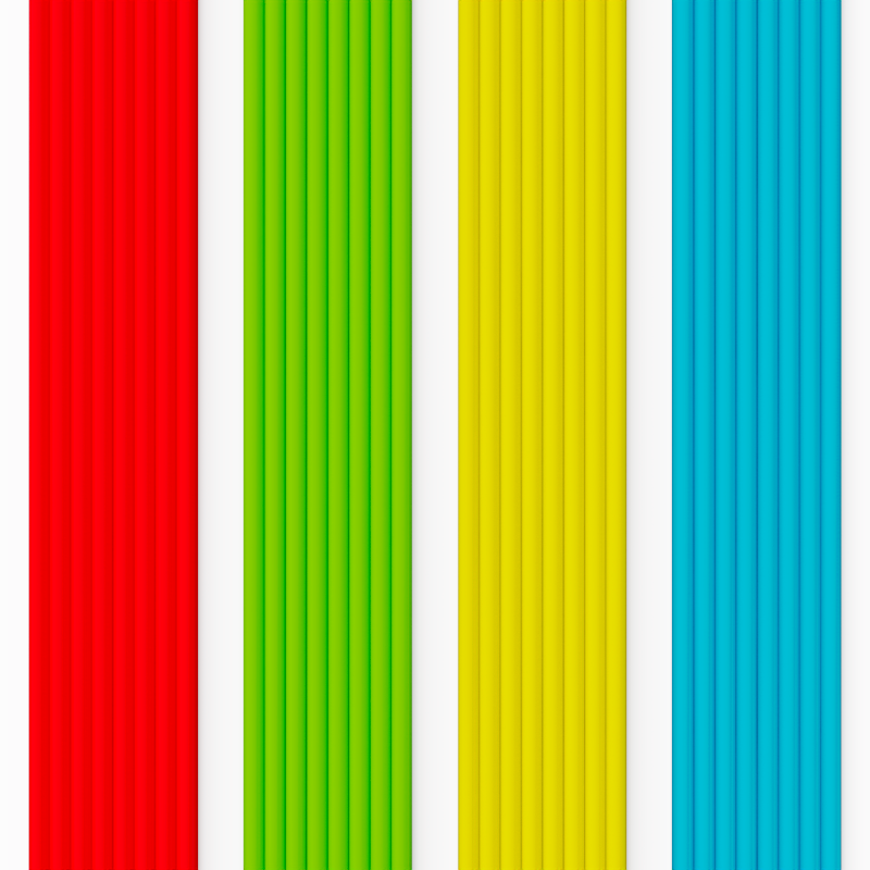 PACK FILAFLEX 82A COLORES 2.85MM 200gr.