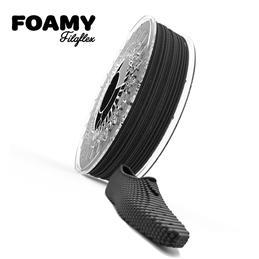 FILAFLEX FOAMY BLACK 1.75MM 600gr