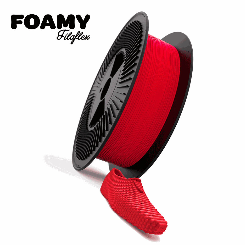 FILAFLEX FOAMY RED 1.75MM 2.5kg