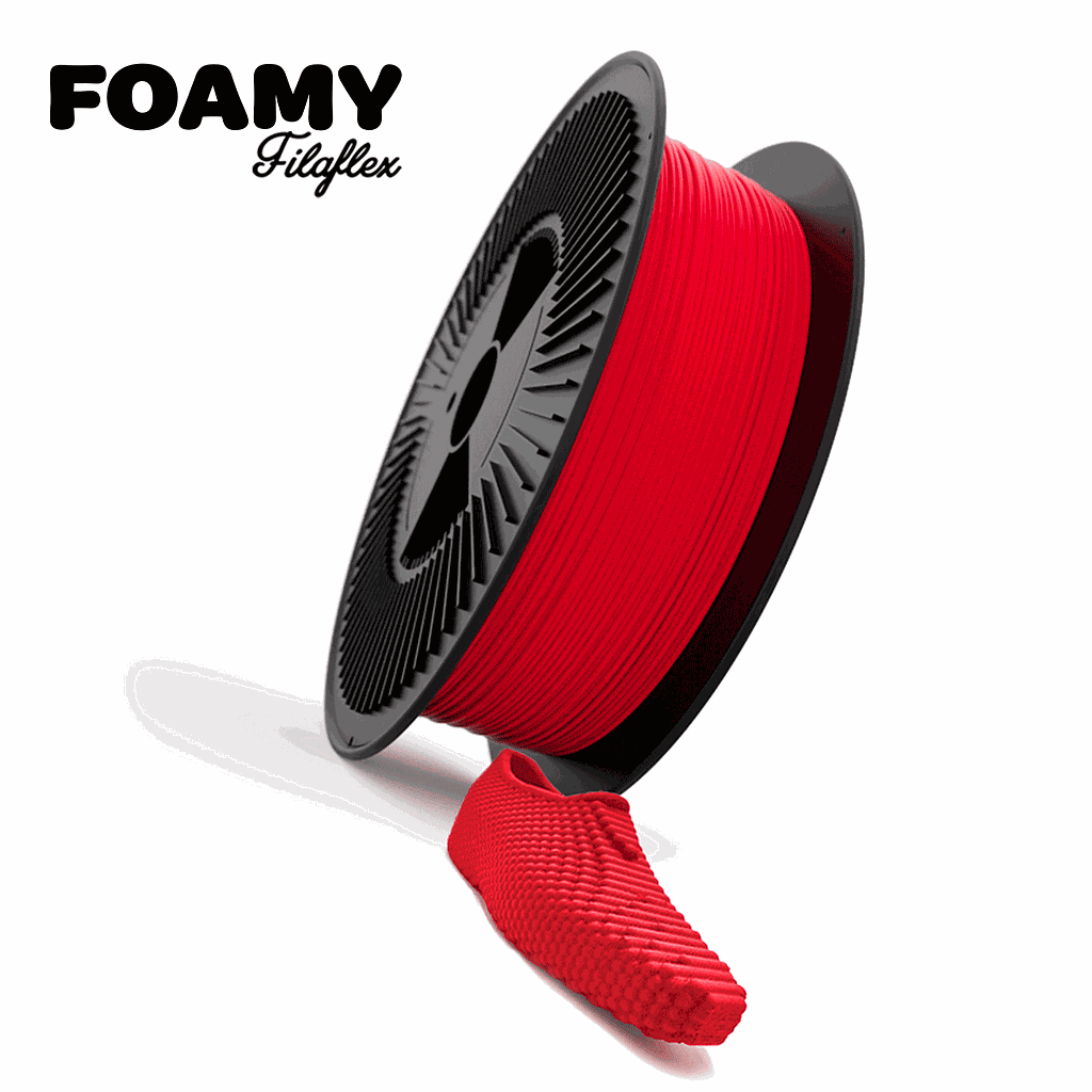 FILAFLEX FOAMY RED 2.85MM 2.5kg